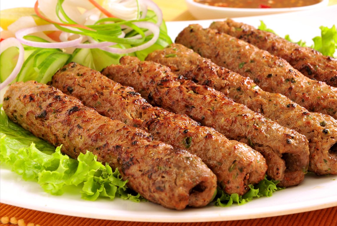 Chicken Seekh Kabab (6 Pcs)
