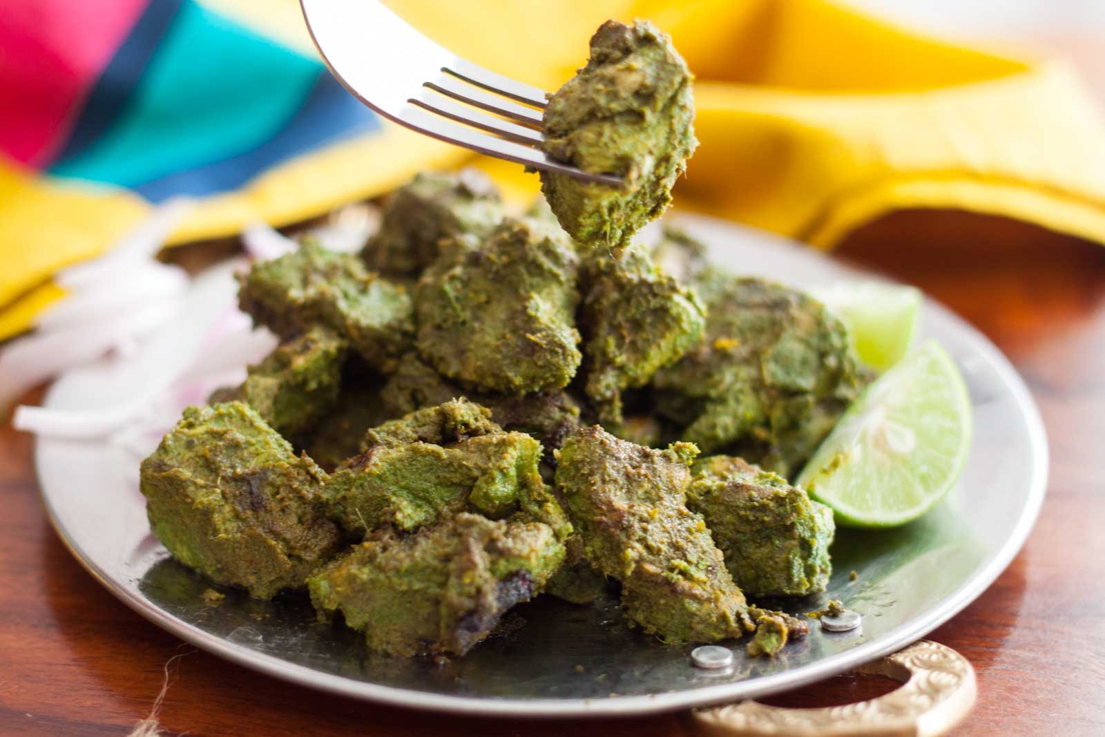 Chicken Hari Bari Tikka W.B (12 Pcs)